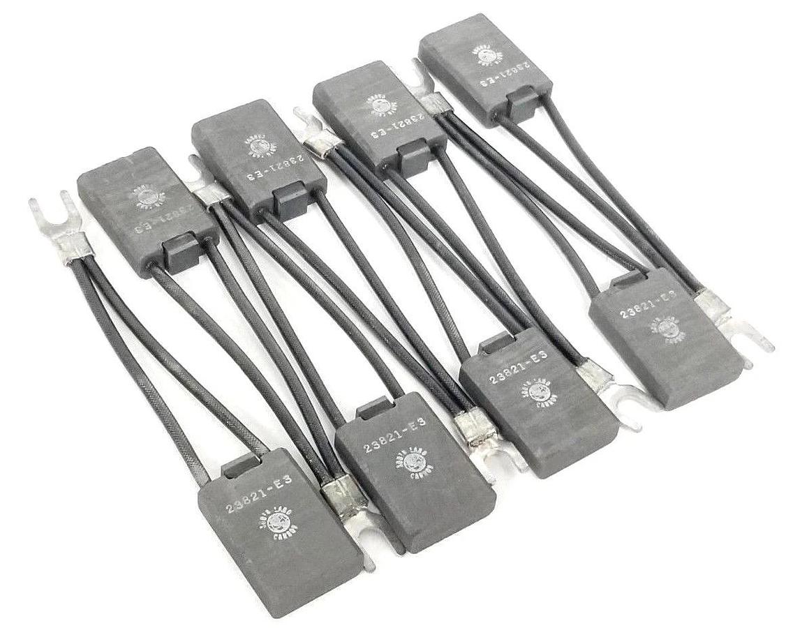 LOT OF 8 NEW SOUTHLAND CARBON 23821-E3 CARBON BRUSHES 100-250-23821