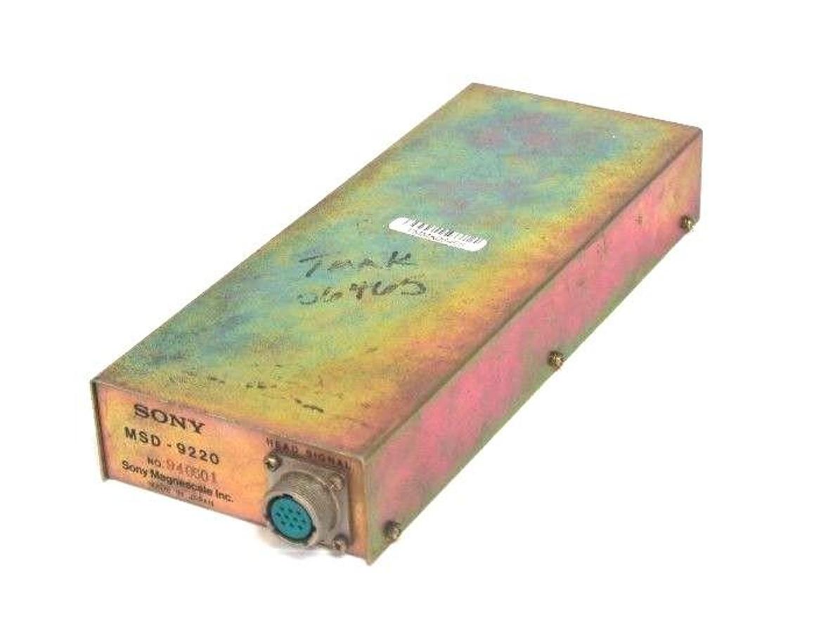Used SONY MAGNESCALE MSD-9220 DETECTOR MSD9220