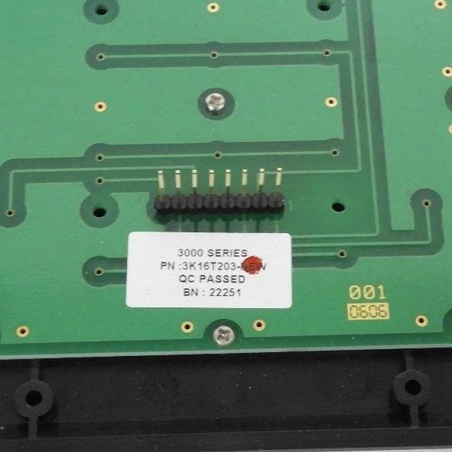 Used KEYMAT TECHNOLOGY STORM 3K16T203 KEYPAD 3000 SERIES 300-16-07