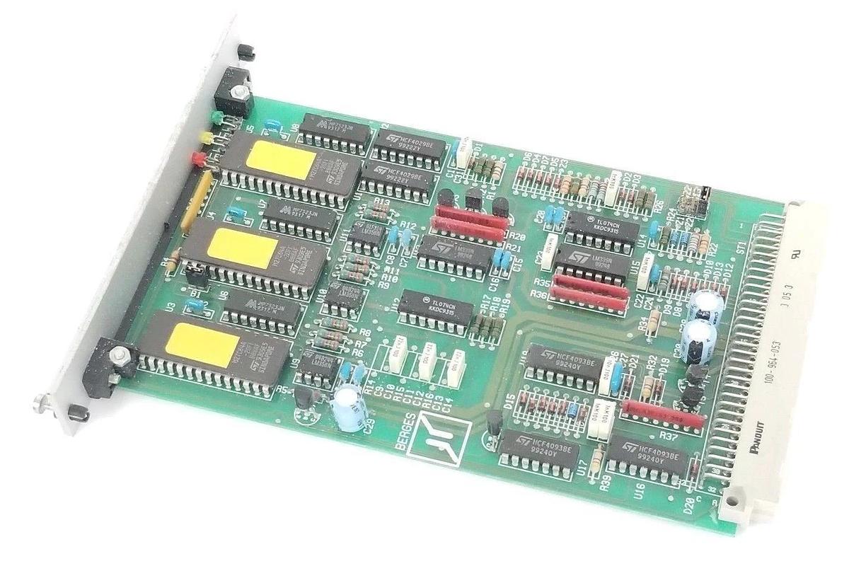 Used BERGES ACI-STK2-30F/2/A01 PC BOARD MODULE 930624 68 50