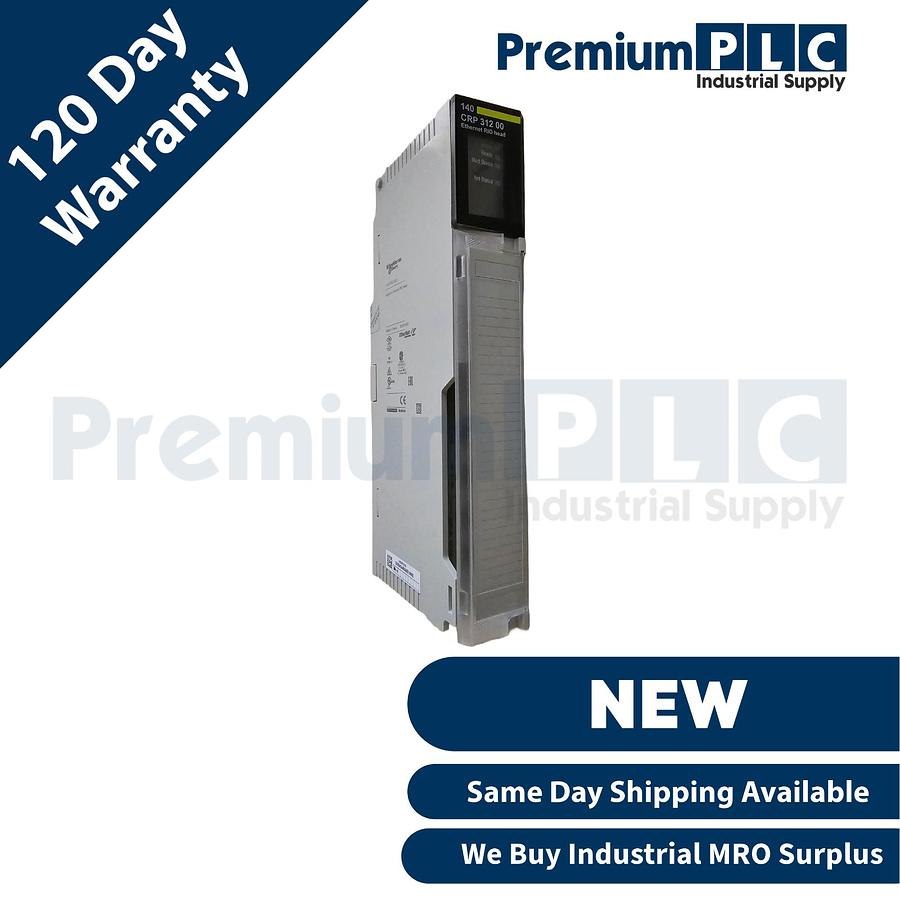 Used NEW SCHNEIDER ELECTRIC MODICON 140CRP31200 Quantum E/NET RIO HEAD 140-CRP-312-00