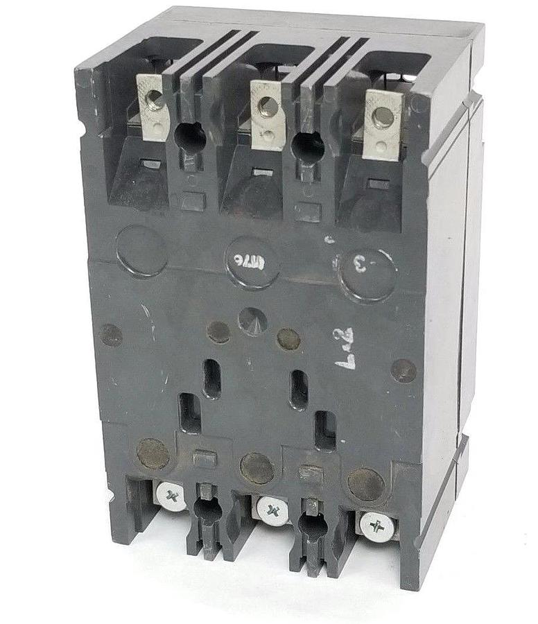 Used GENERAL ELECTRIC THED136020 HI BREAK CIRCUIT BREAKER 20 AMP, 600VAC, 3 POLE