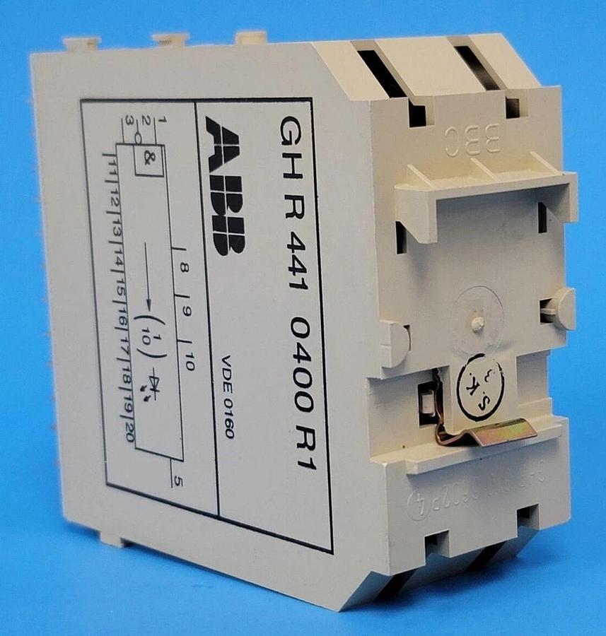 Used ABB GHR4410400R1 FORWARD COUNTER MODULE W/ LED