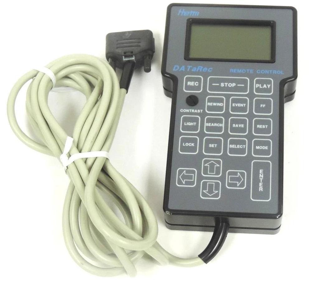 Used RACAL-HEIM SYSTEMS GmbH DATaREC REMOTE CONTROL SERIAL NO. 015950-121999