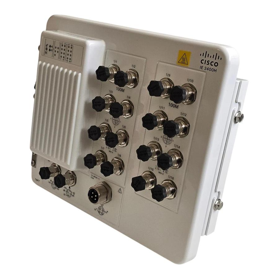 Cisco Catalyst IE3400 | IE-3400H-16FT-E Heavy Duty Ethernet Switch 16-Port IP67