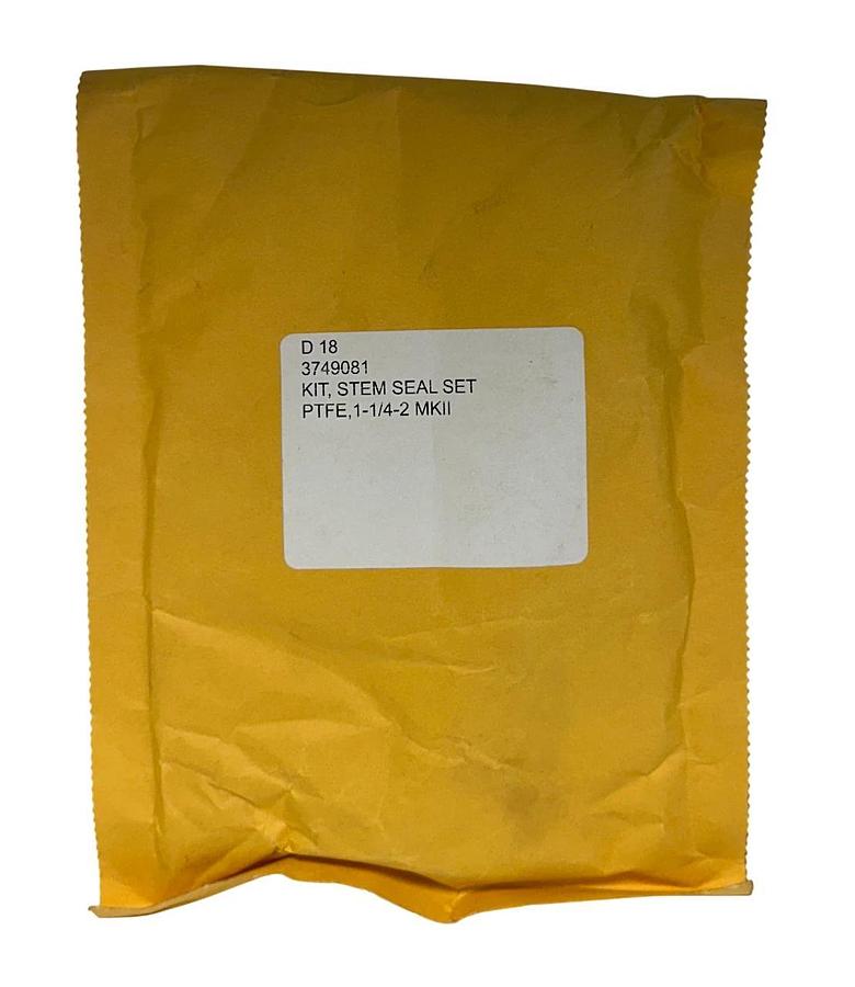 SPIRAX SARCO 3749081 OEM STEM SEAL SET PTFE KIT 1-1/4''-2'' MKII NSMP
