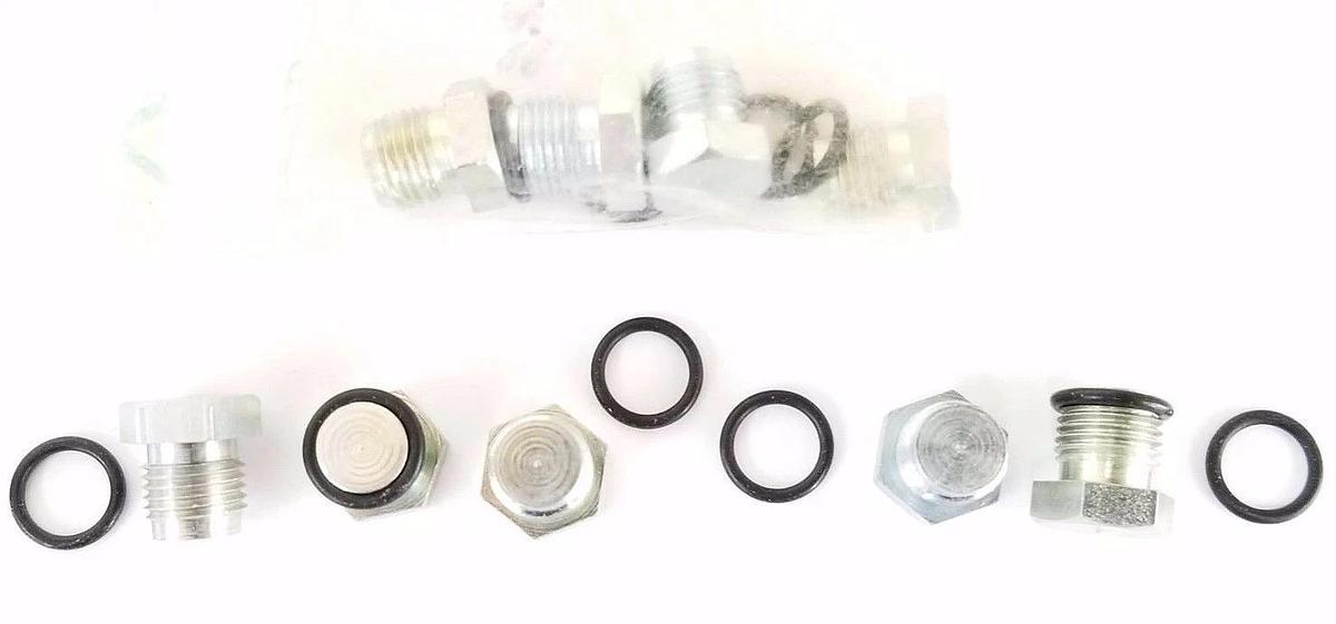 LOT OF 8 NEW OMV 018045548 TAPPO / STOPPERS M10X1 COD.05.011.0