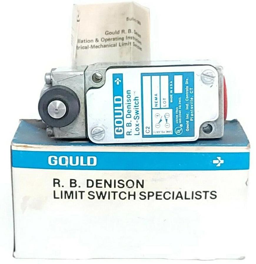 Used NIB GOULD R.B. DENISON C2-JK3 LIMIT SWITCH C2JK3