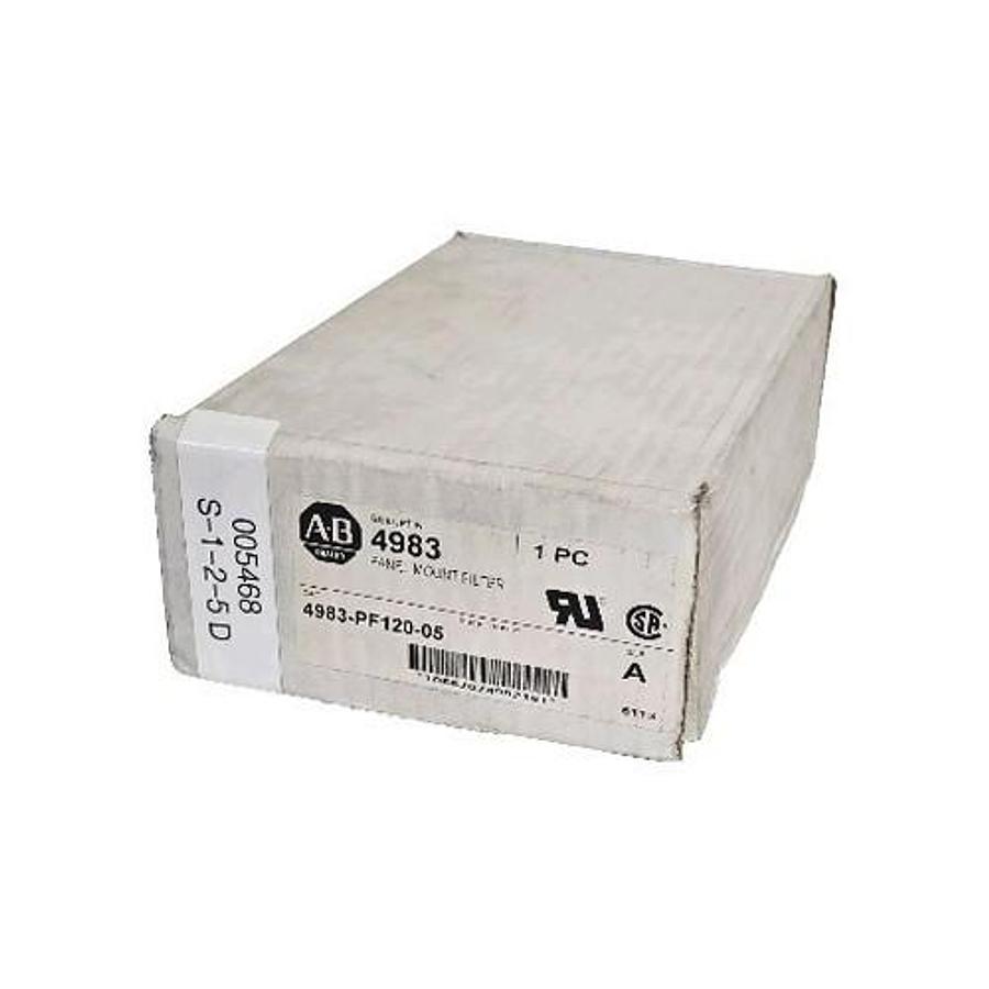 Used NIB ALLEN BRADLEY 4983-PF120-05 PANEL MOUNT FILTER 4983PF12005 SER. A