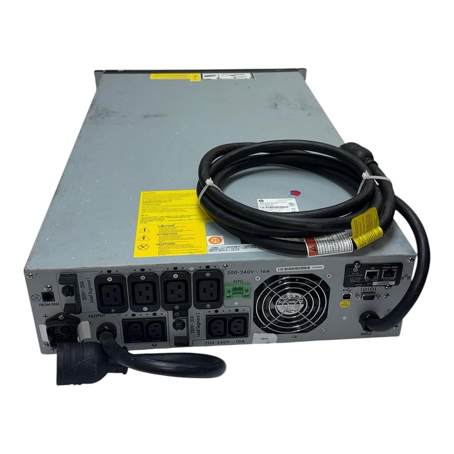 Used HP R5000 NA/JPN 5000VA 4500W UPS Server Rack Battery Backup 628821-001