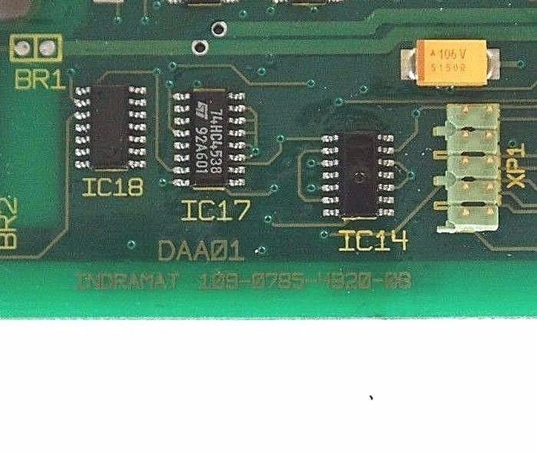 Used INDRAMAT 109-0785-4B20-08 PC CONTROL BOARD DAA1.1, 109-0785-4A20-08