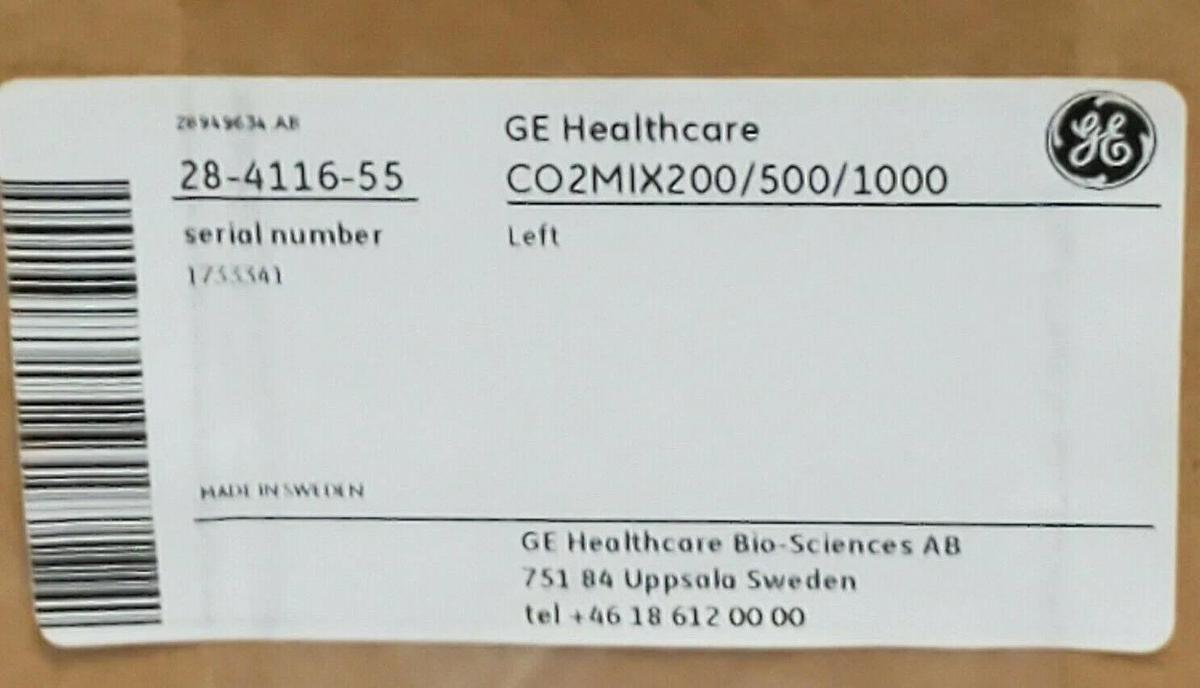 Used NIB GE HEALTHCARE CO2MIX200/500/1000 LEFT CO2 CONTROLLER 28411655