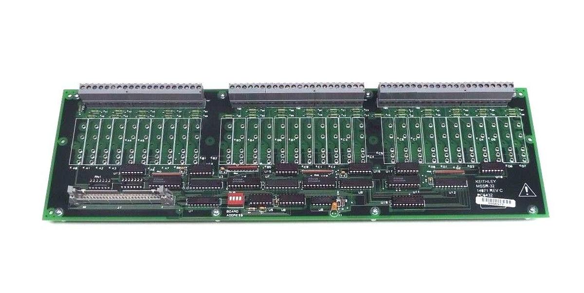Used NEW KEITHLEY MSSR-32 RELAY BOARD 32 CHANNEL 14071 REV C PC6432 MSSR32