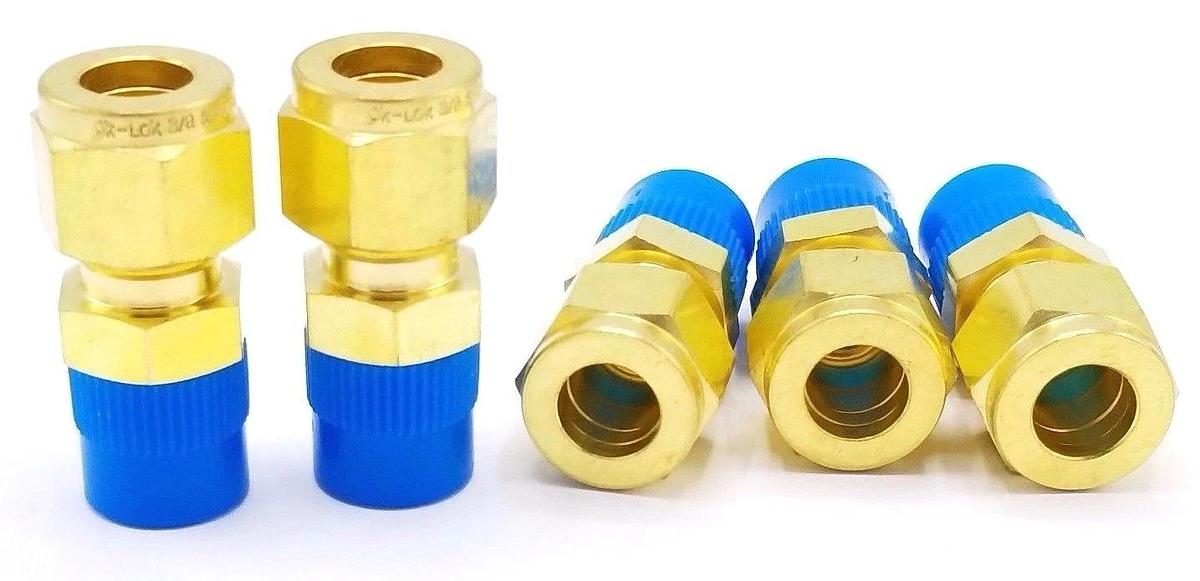 LOT OF 5 NEW GENERIC HYD-B4000015 MALE CONNECTORS B4000015