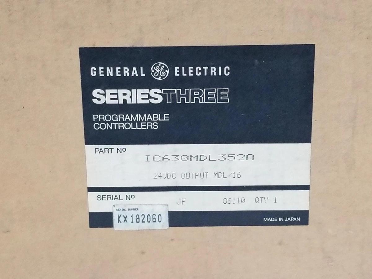 NIB GENERAL ELECTRIC IC630MDL352A OUTPUT MODULE 24VDC IC630MDL352