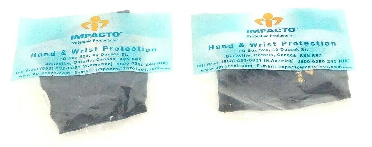 Used NEW IMPACTO AV 501-10 LEFT & AV 501-10 RIGHT ANTI-IMPACT GLOVE SET SMALL