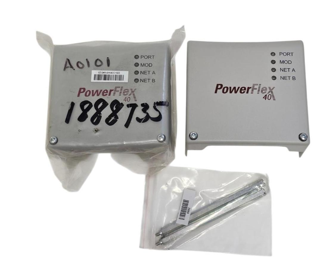 Used LOT OF 2 NEW ALLEN BRADLEY 22B-CCB COMMUNICATION ADAPTER COVER KITS 22BCCB
