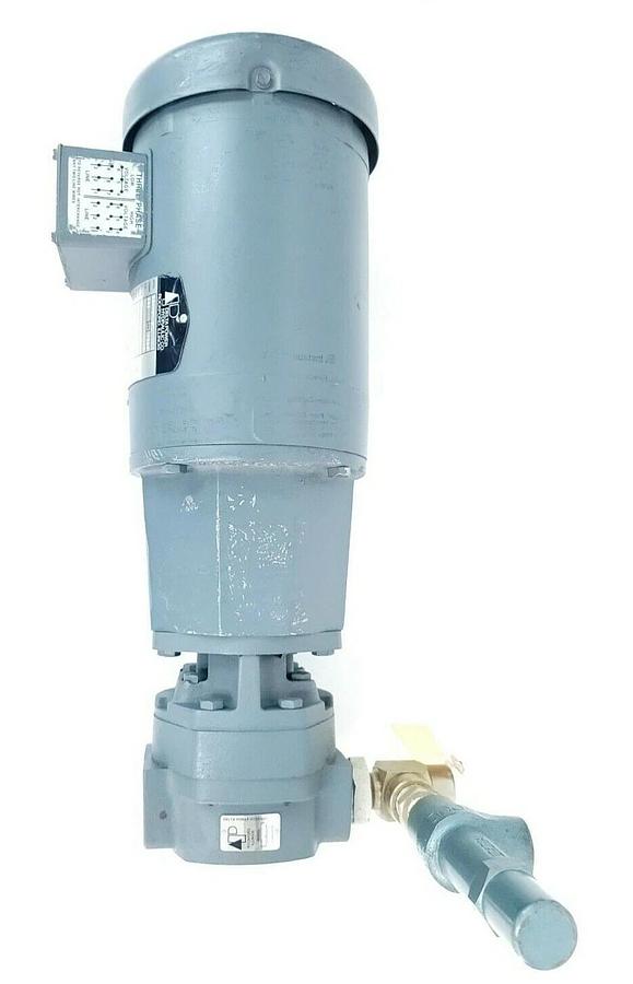 NEW DELTA POWER HYDRAULIC 35H727-87 FRAME 56C H.P. 1 VOLTS: 208-230/460 W/ C43
