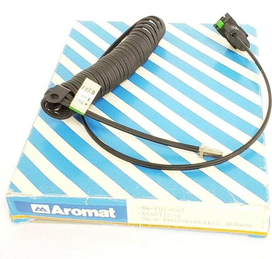 NIB AROMAT MQ-FD1-C02 MQ-F PHOTOELECTRIC AMPLIFIER CABLE AN5671208 MQFD1C02