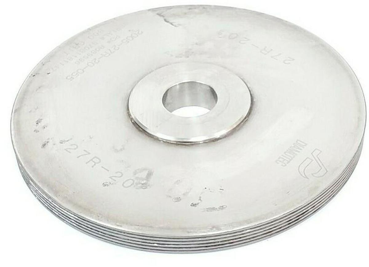Used DIAMOTEC 2005-27R-20-055 WHEEL 27 11941B R089596 27R-20 800 GRIT