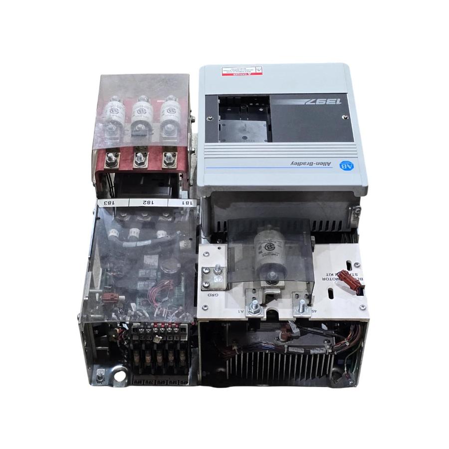 Used ALLEN BRADLEY 1397-B150R DC DRIVE 75/150HP IN:230/460VAC OUT:240/500VDC USPI