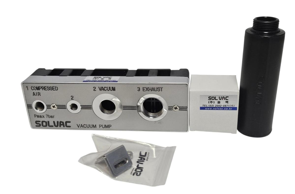Used NIB SOLVAC PUMP VACUUM VMP20 SRPO MECCA SERIES ARTICLE NO. 93107842 NSFP