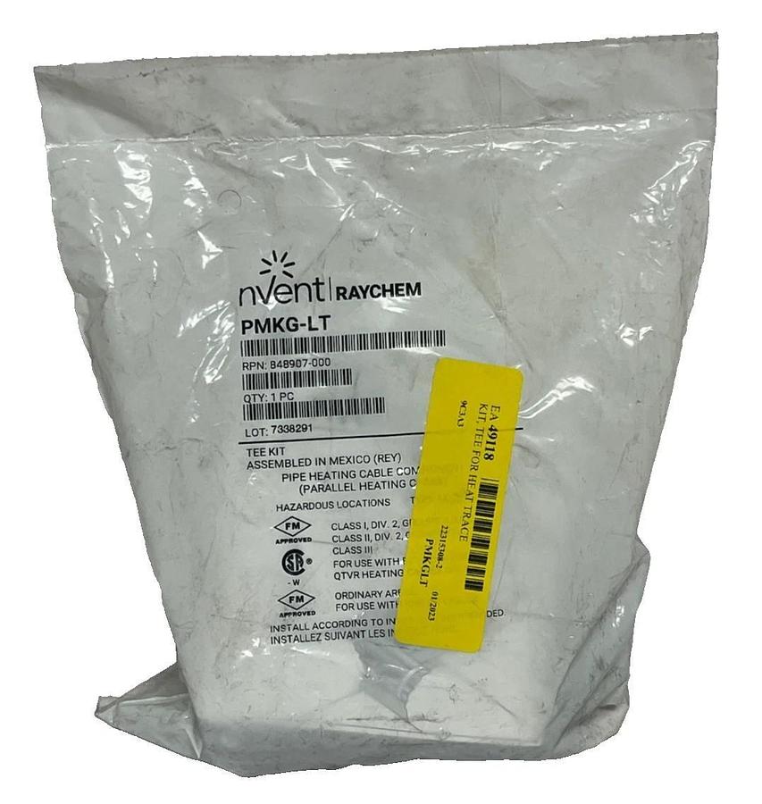 Used nVent Raychem PMKG-LT Low Profile Tee Connection Kit | 848907-000 | NEMA 4X