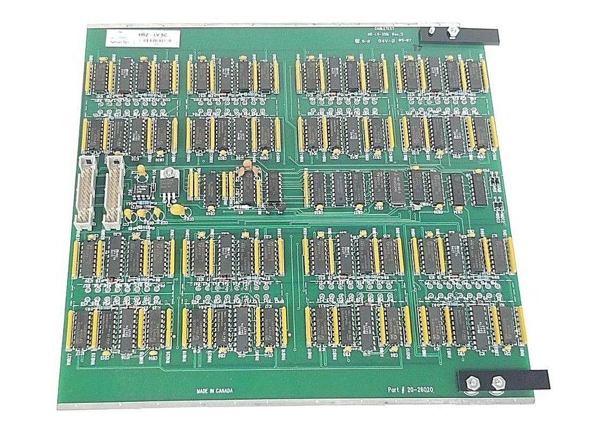 Used CABLETEST HR-LV-SSM REV. 3 BOARD P/N: 20-26020, HRZ-LV SC