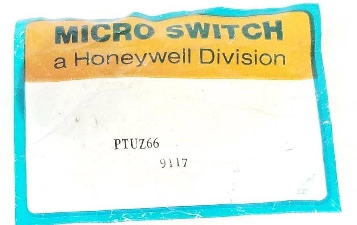 Used NEW HONEYWELL MICRO SWITCH PTUZ66
