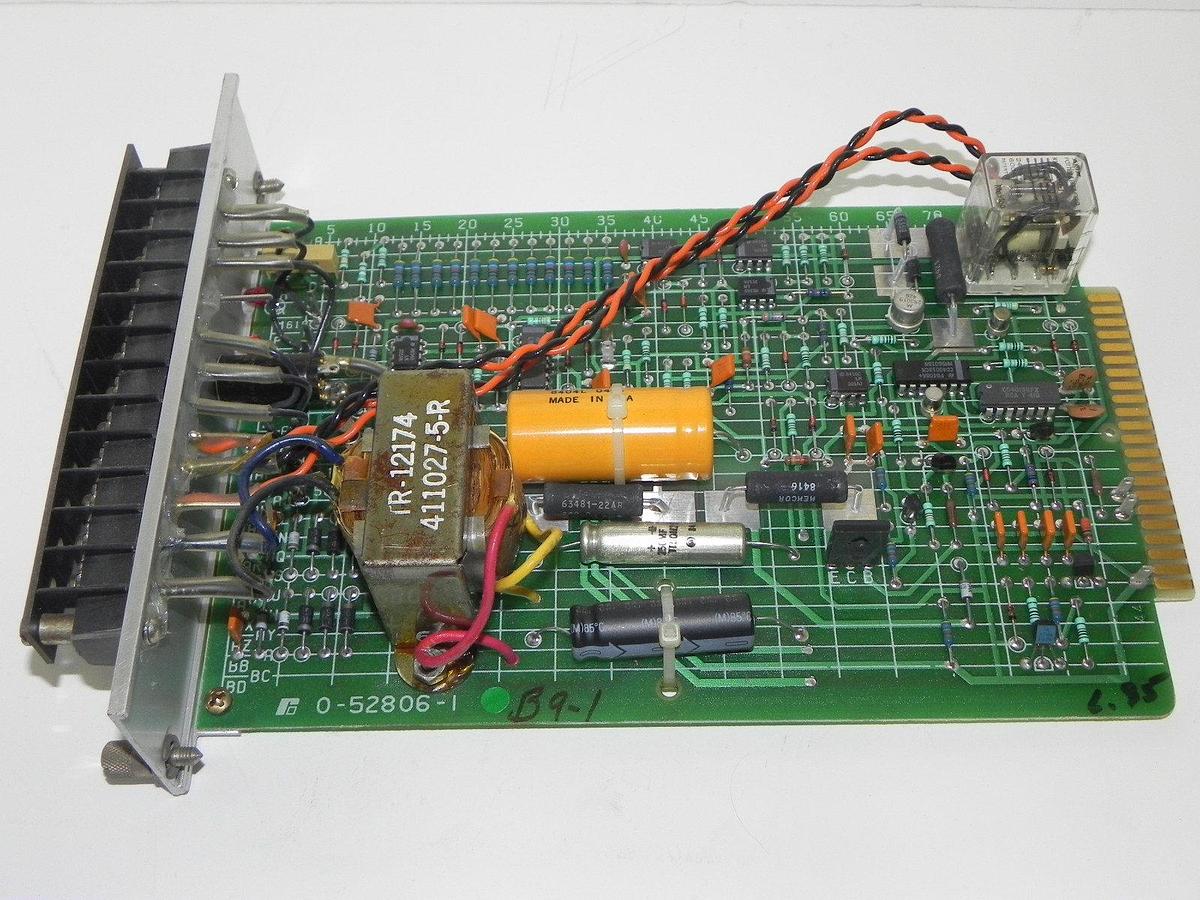 Used RELIANCE ELECTRIC 0-52806-1 PC BOARD TACHOMETER LOSS OVERSPEED 0528061