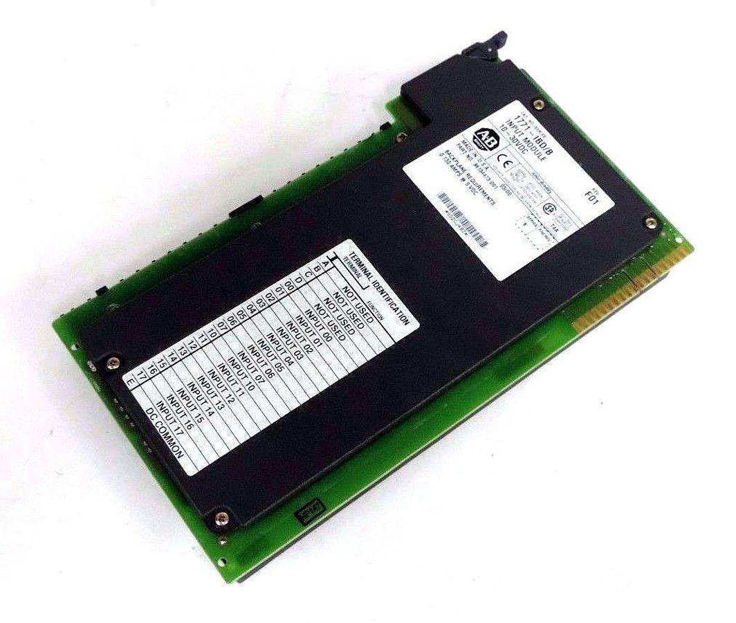 Used ALLEN BRADLEY 1771-IBD SER. B INPUT MODULE REV. D01, CAT. REV. F01, 1771IBD