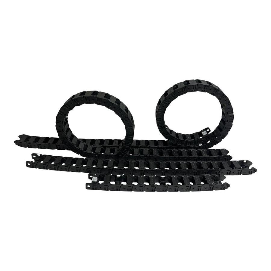 Used Murrplastik DE 3002 Cable Drag Chain Track Lot of 107 Sections Lightly Used 3002