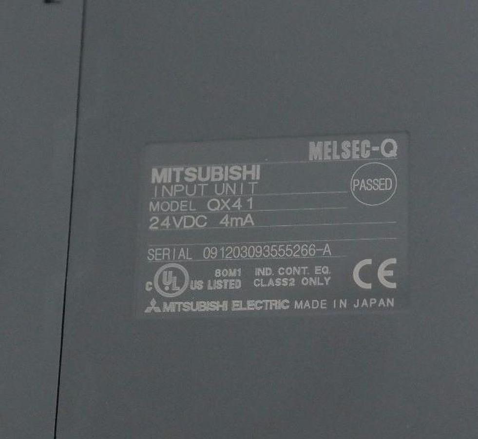 Used NEW MITSUBISHI MELSEC-Q QX41 INPUT UNIT 24VDC 4mA
