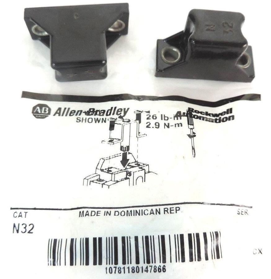 LOT OF 3 NEW ALLEN BRADLEY N32 OVERLOAD THERMAL UNIT HEATING ELEMENTS