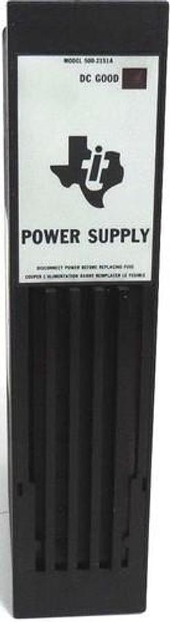 Used SIEMENS TEXAS INSTRUMENTS 500-2151-A POWER SUPPLY 3AMP 110/220VAC 150VA 5002151A