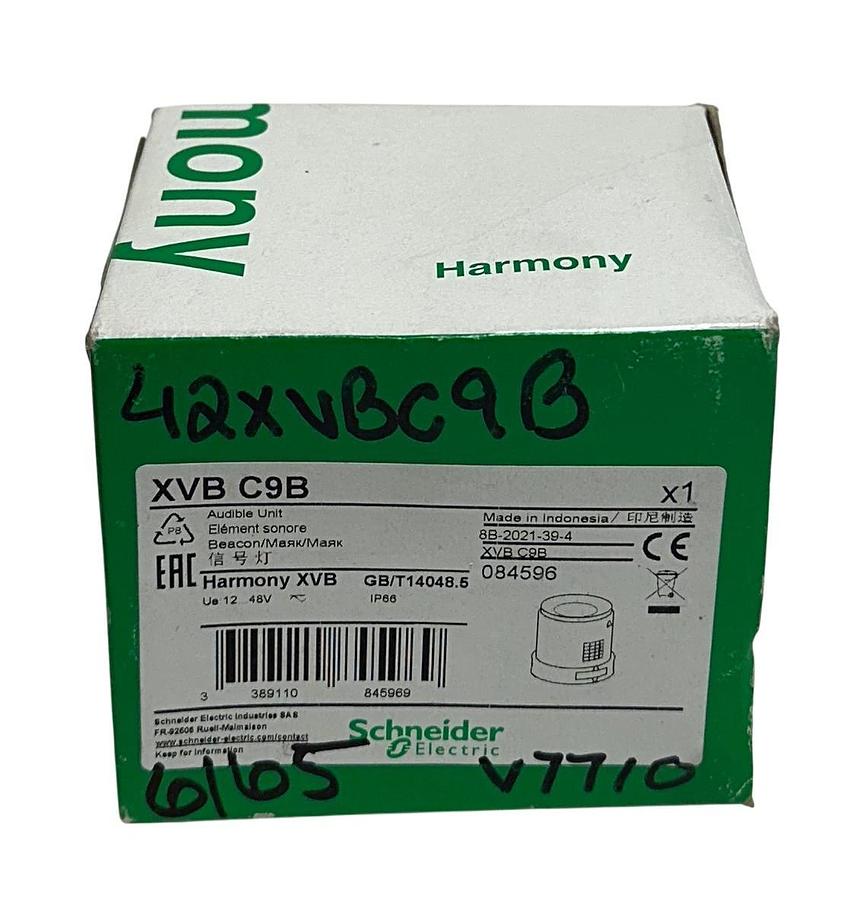 SCHNEIDER ELECTRIC XVBC9B HARMONY XVB AUDIBLE WARNING DEVICE 12-48VAC/DC NSMP