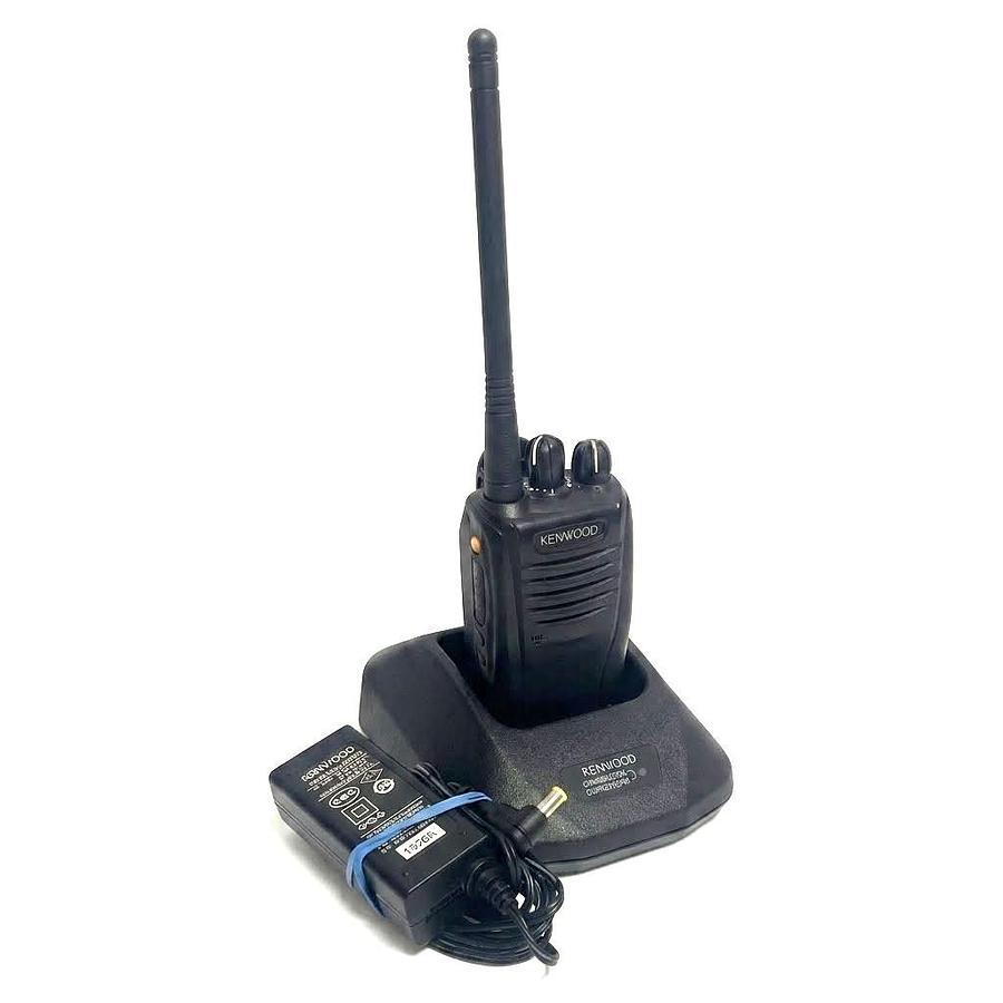 Used Kenwood TK-3360 UHF Radio KSC-25 Charger Base W0H-0010 Adapter Bundle