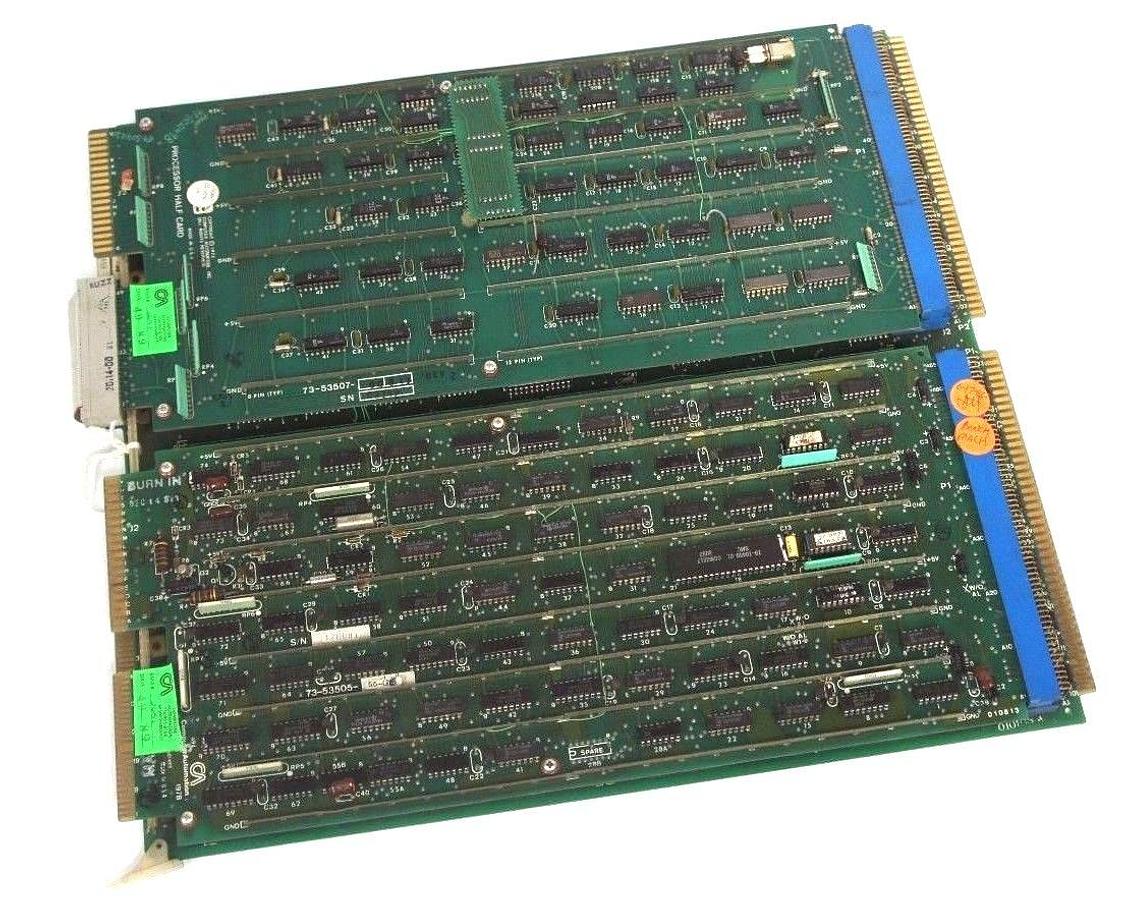 Refurbished COMPUTER AUTOMATION 73-53506-00D-37 BOARD W/ 73-53505-55-G8, 73-53507-00B-19