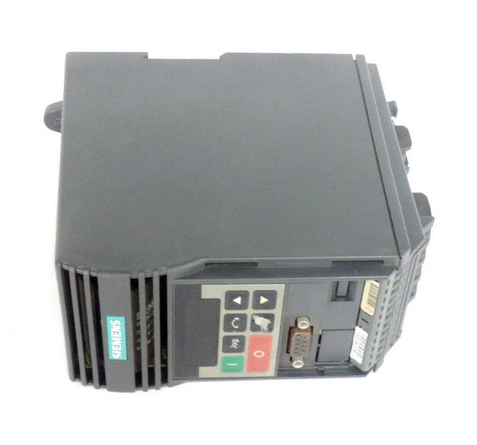 Used SIEMENS 6SE9212-8CA40 MICROMASTER DRIVE .75HP 230V 3PH 6SE92128CA40