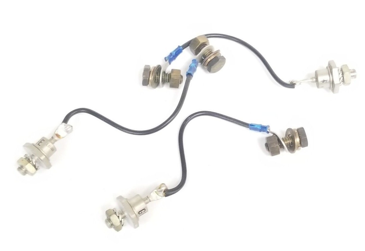 Used LOT OF 3 GENERAL ELECTRIC 1N3768 SILICON CONTROLLED RECTIFIER
