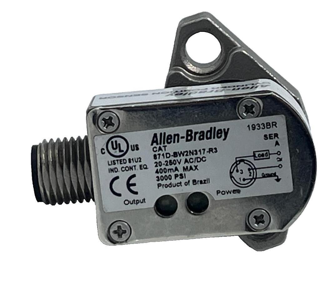 Used Allen-Bradley 871D-BW2N317-R3 Ser. A Cylinder Position Sensor 871DBW2N317R3