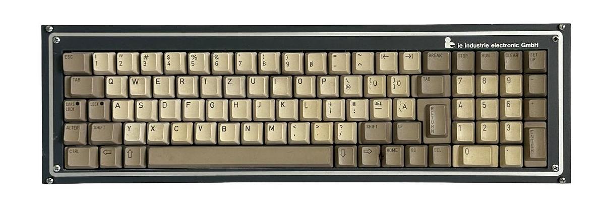 Used IE INDUSTRIE ELECTRONIC 10.40.5229 / 10405229 BUILT-IN KEYBOARD