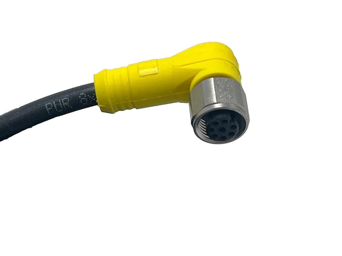 Used Allen-Bradley 889DS-R8AB-10 Ser A DC Micro M12 Cordset Cable 8Pin R/A Female 10m