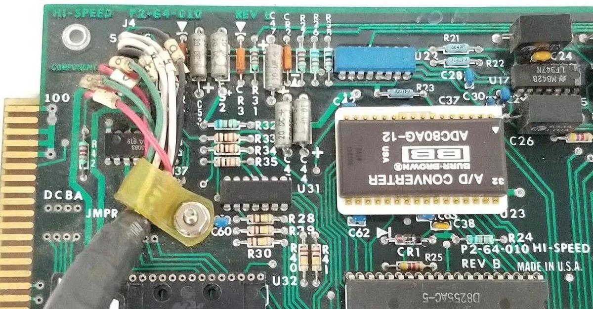 Used HI-SPEED P2-64-010 REV. B WEIGHT FEEDBACK MODULE BOARD P264010