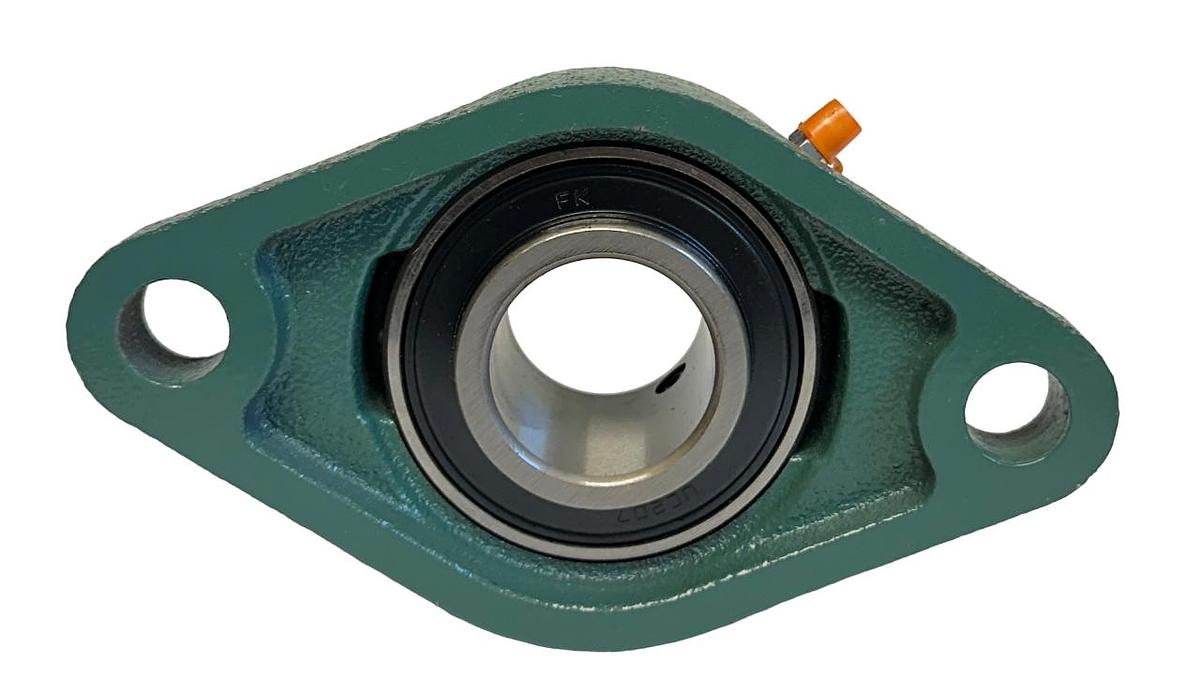 Used NEW FK UC207 / FL207 BEARING AND HOUSING FLANGE-MOUNT 35mm INSERT BEARING NSNP
