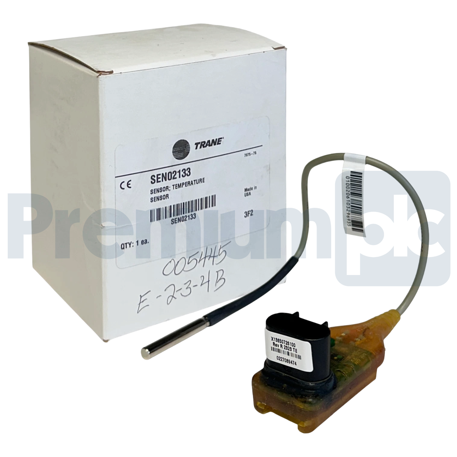 Used TRANE SERVICE FIRST SEN02133 / X13650726100 TEMPERATURE SENSOR NSMP