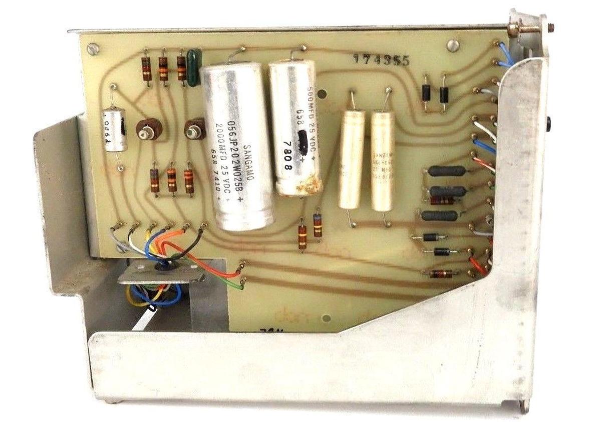 BAILEY METER CO. 6618760R2 AC SERVO AMPLIFIER W/ 174355 BOARD