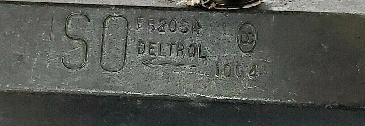 Used DELTROL FB20SK CONTROL VALVE FB20SK 1/4'' NPT