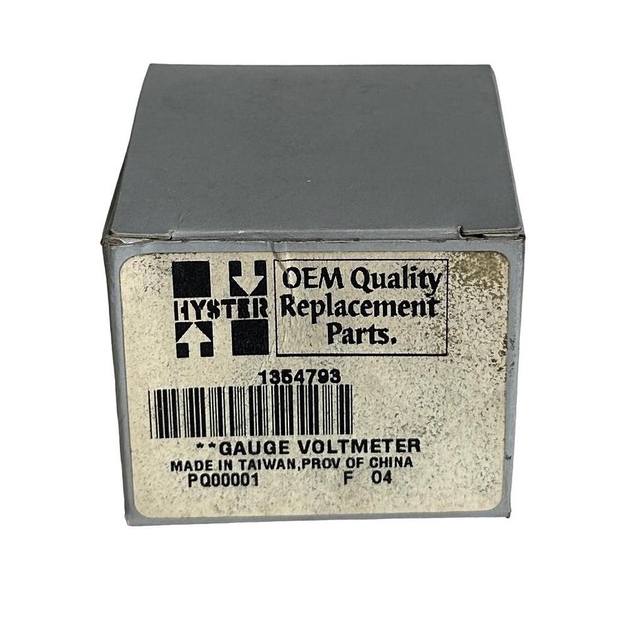 Used NEW HYSTER 1354793 / HY1354793 OEM BATTERY VOLTMETER GAUGE FOR FORKLIFT