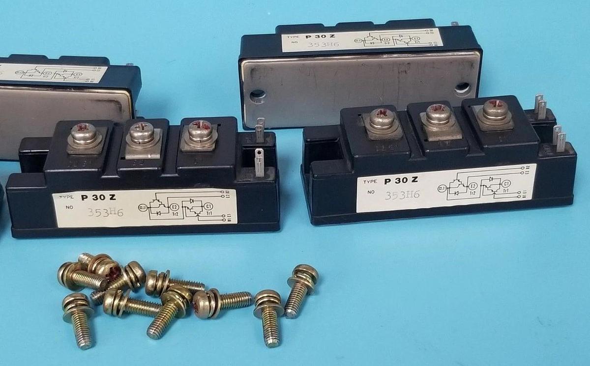 Used LOT OF 5 TOSHIBA P 30 Z 353H6 POWER MODULES P30Z-353H6 , P30Z